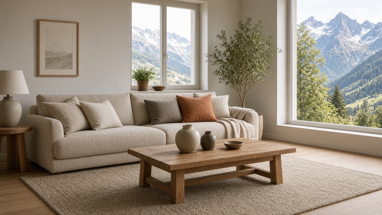 Wohnzimmer-Einrichtung von HomeeStyle in Bulle